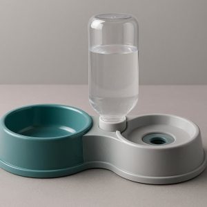 Multi Pet Water Bottle Dual Bowl System