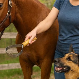 29 Bamboo Shedding Blade Horse and Dog