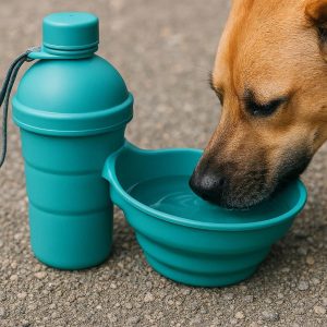 9 Collapsible Silicone Dog Water Bottle Travel